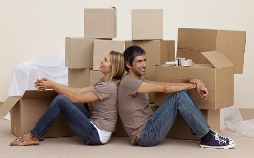 Efficient office moving process capturing teamwork in Harringay